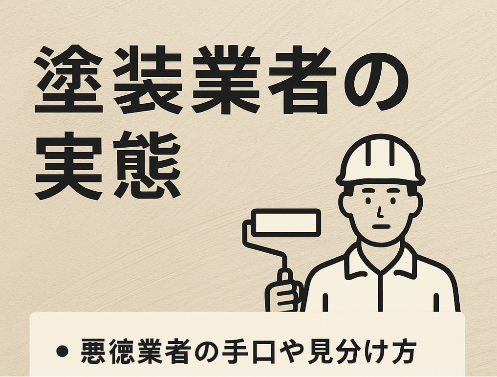 塗装業者の実態｜帯広・十勝で失敗しないための注意点